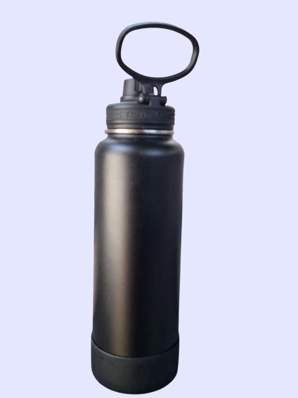 ThermoFlask Black Insulated Stainless Steel Water Bottle 40 Oz. - Picture 4 of 7